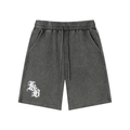 Mineral Wash Waffle Knit Shorts