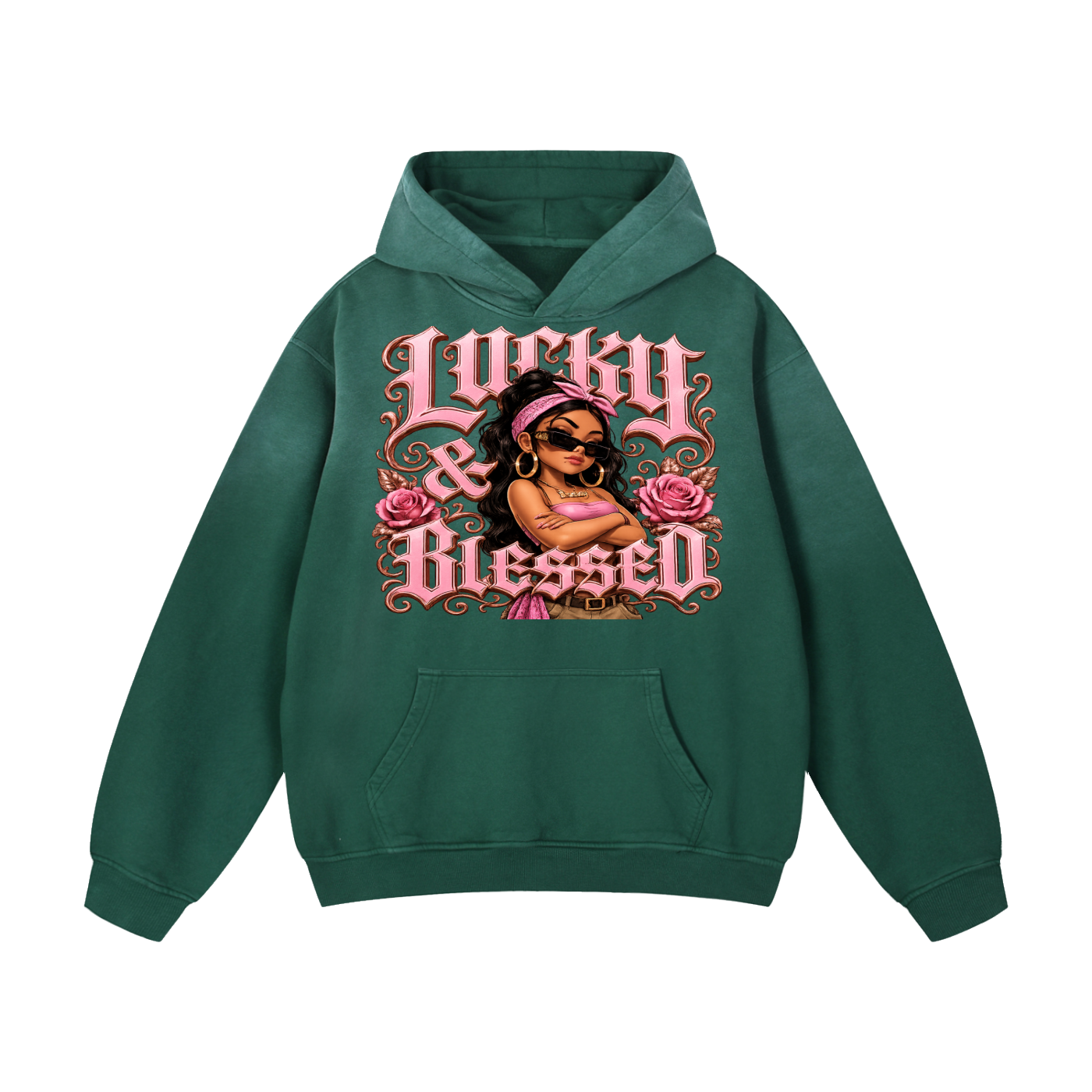 Heavyweight Sunfade Oversized Hoodie