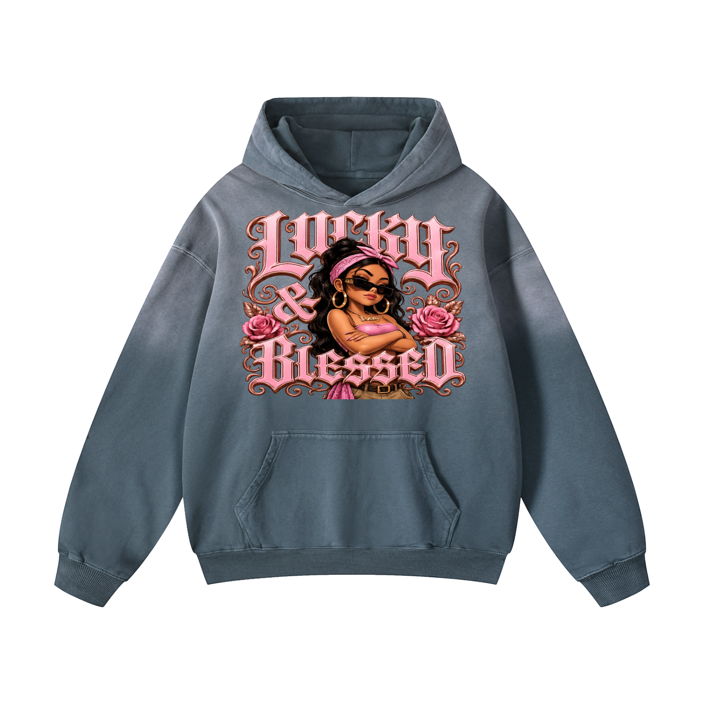 Heavyweight Sunfade Oversized Hoodie