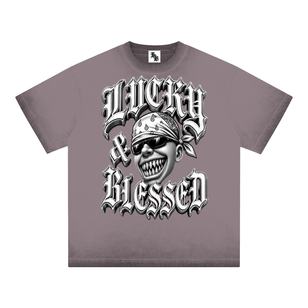 L&B Reverse Dyed Loose Cotton T-Shirt