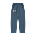 Unisex Tapered Straight Hem Sweatpants
