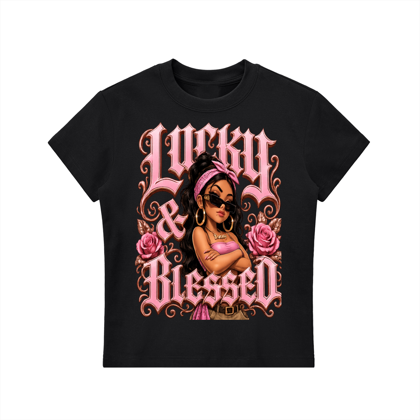 Essential Bodycon Crewneck T-Shirt