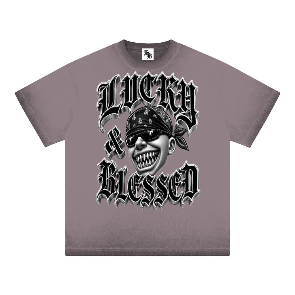 Reverse Dyed Loose Cotton T-Shirt