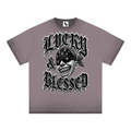 Reverse Dyed Loose Cotton T-Shirt