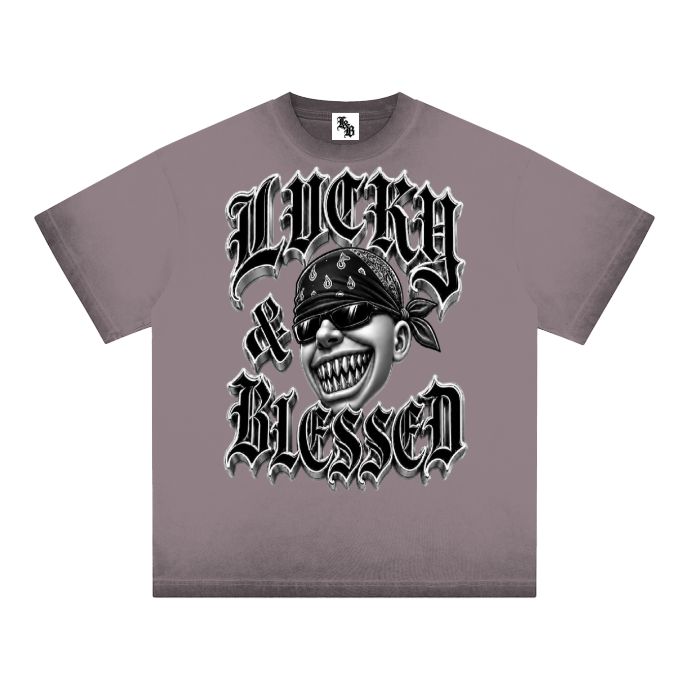 Reverse Dyed Loose Cotton T-Shirt