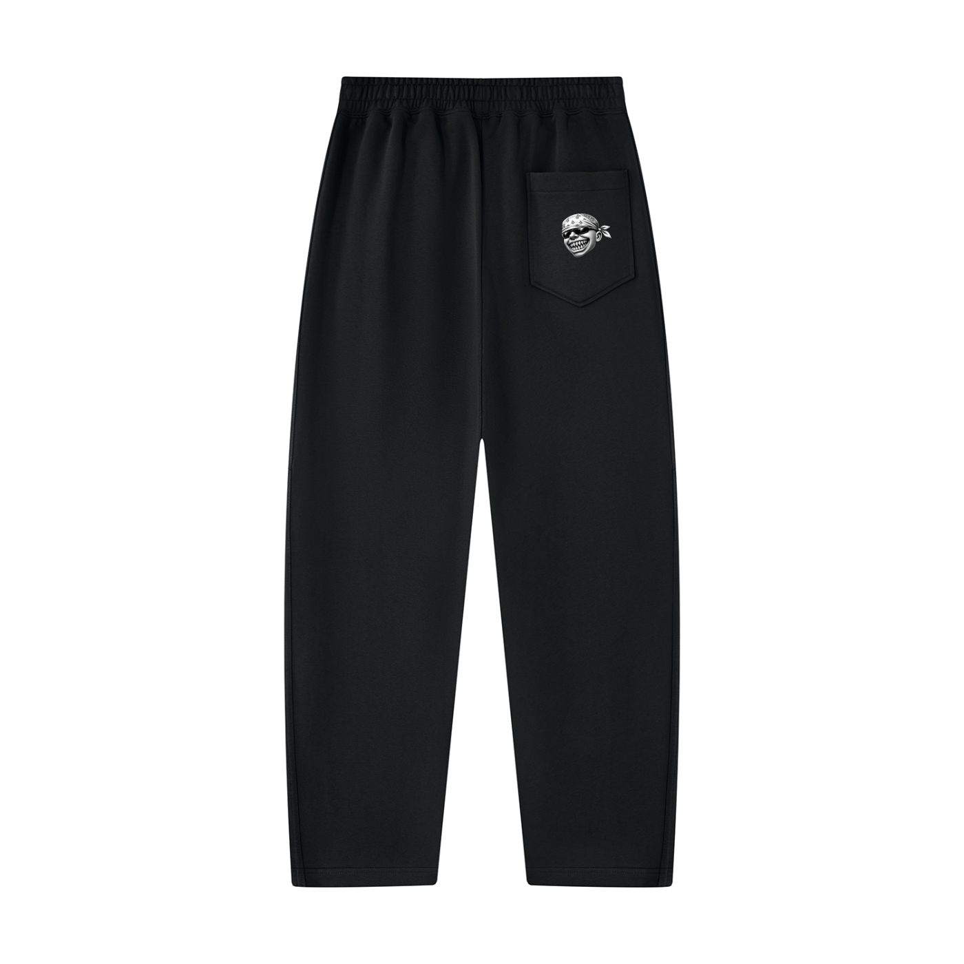 Unisex Tapered Straight Hem Sweatpants