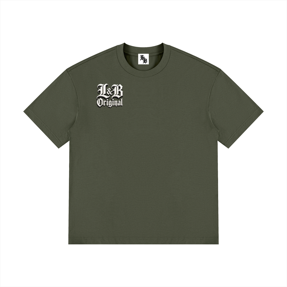 Unisex Drop Shoulder Cotton T-Shirt