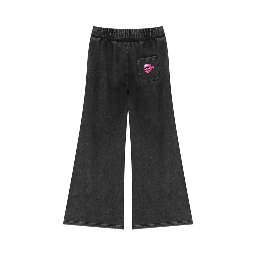 Women’s Mineral Wash Flared Leg Sweatpants
