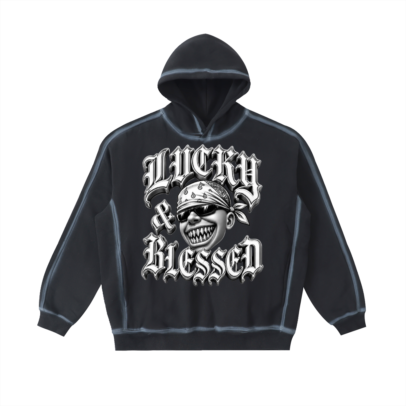L&B Sunfaded Edge Fleece Hoodie