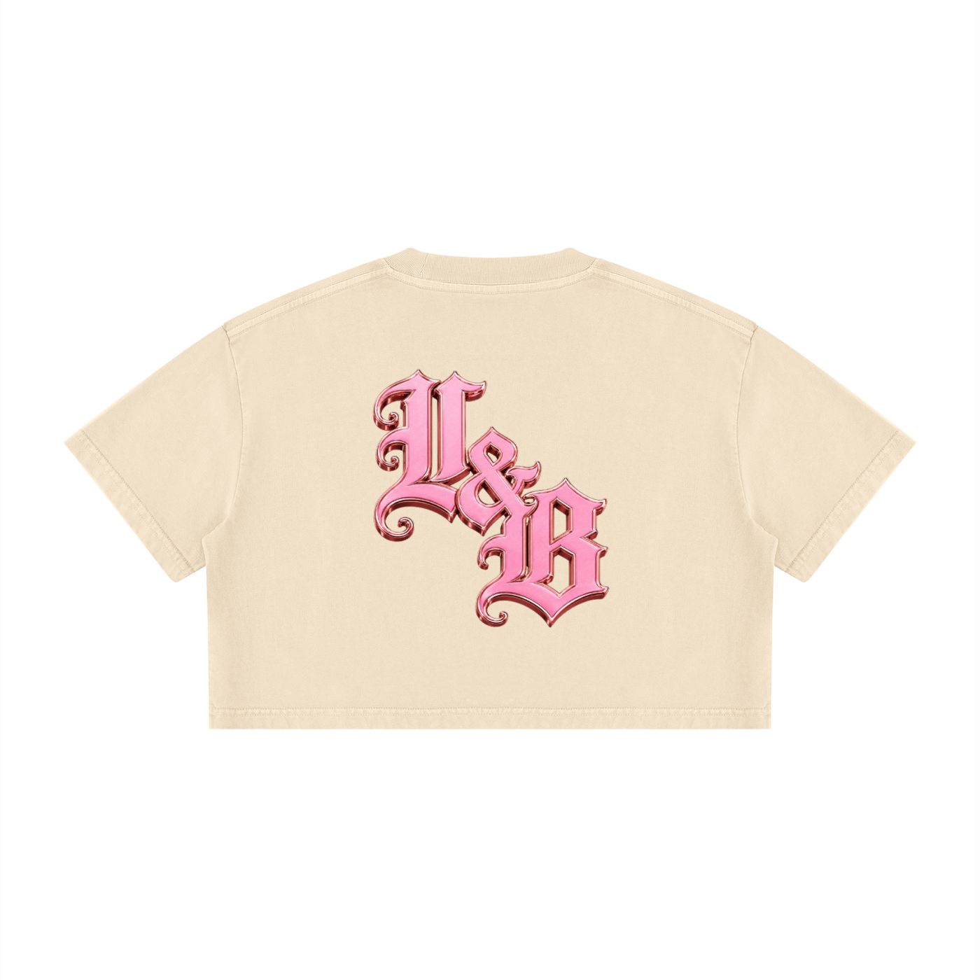 Women's Mineral Wash Cotton Crop T-Shirt