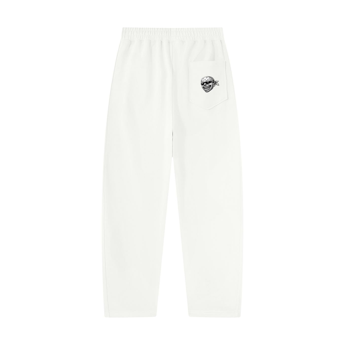 Unisex Tapered Straight Hem Sweatpants