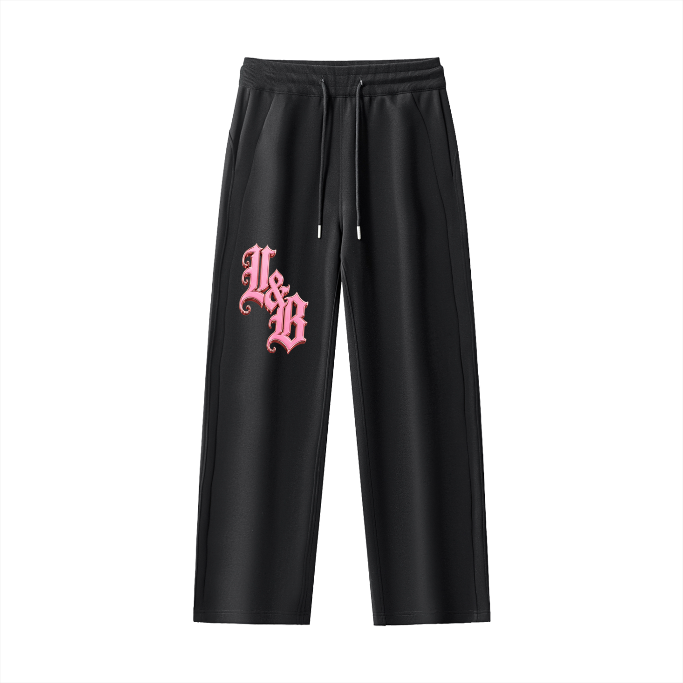 Essential Drawstring Straight-Leg Sweatpants